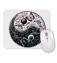 Ying Yang  Mouse Pad