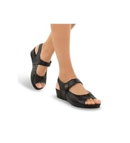 Muya Terra 31130-001 Anatomik Taban Kadın Sandalet Siyah 36-40