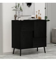 Darien Ç001 Çok Amaçlı Dolap Ahşap Siyah
