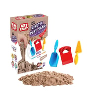03690 Aksesuarlı Naturel Kinetik Oyun Kumu 1000 Gr-Dede