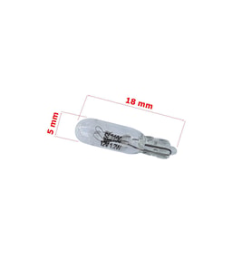 12V 1,2 Dipsiz Gösterge Ampül T5 Küçük