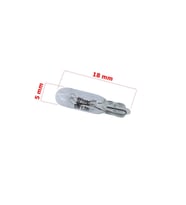 12V 1,2 Dipsiz Gösterge Ampül T5 Küçük