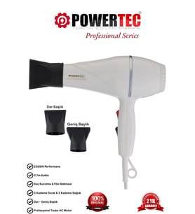 Powertec TR-501 Profesyonel Renkli Fön Makinesi