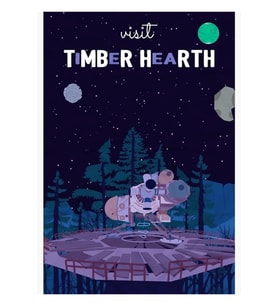 Kereste Ocak Seyahat Poster Tablo Ahşap Poster Dekoratif