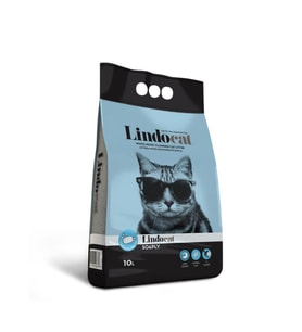 Lindocat Marsilya Sabun Kokulu Topaklanan İnce Taneli Bentonit Kedi Kumu 10 Lt