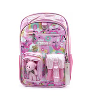 CHIMOLA TOY NEW WORLD SIRT ÇANTASI 17" PEMBE (U)