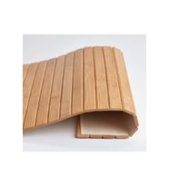 Katlanabilir Koltuk Kenarı Tepsi, Bambu, Bej, 65 cm uzunluk, 37 cm genişlik