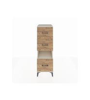 Kronos Dolap Tek Raflı 3 Çekmeceli 44x59x134 Aytaşı-Çam