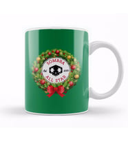 Christmas All Star Overwatch Sombra Wreath Kupa Bardak Porselen