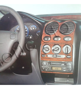 Meriç® Daewoo Matiz Ön Torpido Kaplama Maun 13 Parça 1998-2005 (Maun)