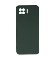 Oppo A73 Kılıf Nano İçi Kadife Silikon - Koyu Yeşil