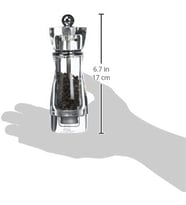 Peugeot 18221 Vittel Karabiber Değirmeni Akrilik, 4,9 X 4,9 X 16 Cm, Şeffaf