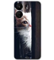 Xiaomi Redmi 13C Kılıf HD Desen Baskılı Kılıf - Kedi Bakışı