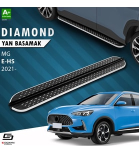 S-Dizayn MG E-HS Diamond Krom Yan Basamak 183 Cm 2021 Üzeri