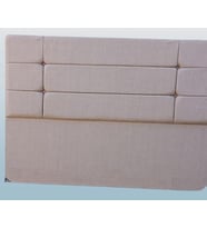 Başlık 90336 DK Çift Kişilik 160 Model Dilimli Kare Süt Kahve Keten Kumaş ElYapm (Sütlü Kahve)