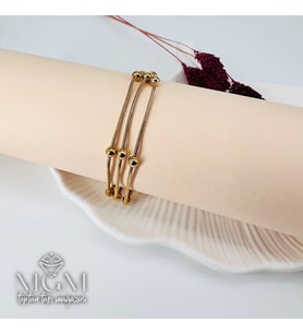 Çelik Bileklikler 17+5 Cm Uzatma Payı - Kbl0138