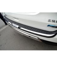 Hyundai Tucson Uyumlu 2015-2017 Arka Tampon Eşiği Koruyucu ABS