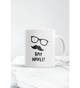 Bay Haklı Kupa Bardak