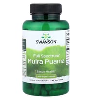 Swanson, Full Spectrum® Muira Puama, 400 mg, 90 Capsules.Made ın Usa.