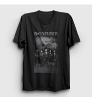 Presmono Unisex Siyah Skull Black Veil Brides T-Shirt 19046tt