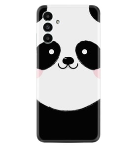 Samsung A23 A31 A32 A50 A51 A52 A53 A70 Kılıf Desenli Silikon Sevimli Panda 1794