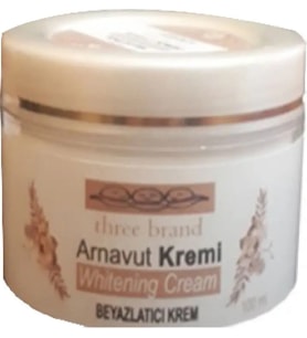 Three Brand Whitens Cream Arnavut 100ML Cilt Tonu