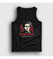Presmono Unisex Siyah Pessimism Antonio Gramsci Atlet 492531tt