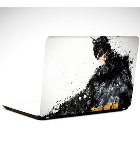 Batman Çizim Laptop Sticker 15.4 inch (37X26CM)