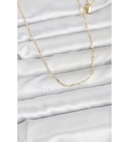 CM 14K Gold Renk 60 cm Zincirli Kadın Kolye - TJ-BKO10944