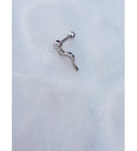 Tragus Küpe Piercing Çelik