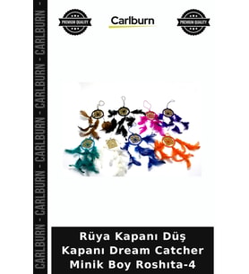 Özel Üretim Hediyelik Duvar Süsü Dekoratif Rüya Kapanı Düş Kapanı Dream Catcher Minik Boy Roshıta-4