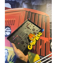 Garfield Tasarımlı 3D Motosiklet Pleksi Plakalık
