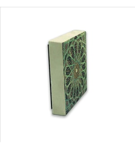 Sa'di-yi Şirazi Türbesi Kubbesi-İran Baskılı Doğaltaş  Magnet(KD-067)Buzdolabı Süsü