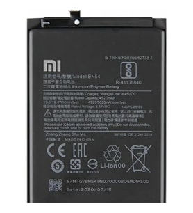 Redmi Note 9 (BN54) Batarya Pil