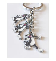 Miki Mouse Figürlü Metal Anahtarlık