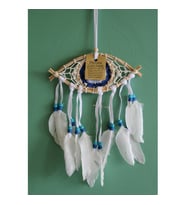 Rüya Kapanı Dream Catcher Göz Tasarımı (Çok Renkli)