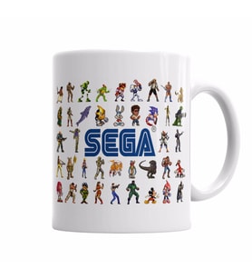 Sega Mega driver Kupa Bardak Porselen