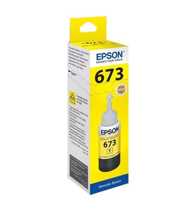 Epson T6734 Yellow Sarı Şişe Mürekkep T67344A