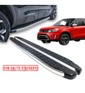 VITARA 2015 2016 2017 2018 2019 2020 2021 2022 2023 2024 2025 ARACA ÖZEL BLACKLİNE YAN BASAMAK