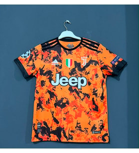 Juventus 2020/21 Sezonu yetişkin isimsiz futbol Forması H