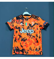 Juventus 2020/21 Sezonu yetişkin isimsiz futbol Forması H