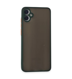 Samsung Galaxy A05 Kılıf Montreal Silikon Kapak - Yeşil