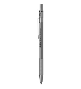 SCRIKSS GRAPH-X METAL 2.0MM VERSATİL KALEM ŞEFFAF KUTULU  KURŞUN GRİ