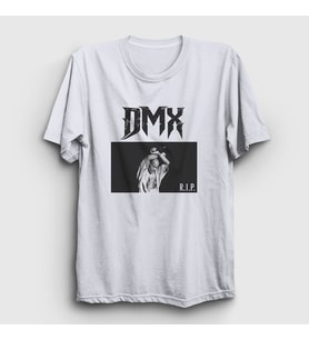 Presmono Unisex Beyaz Rip Dmx T-Shirt 225531tt