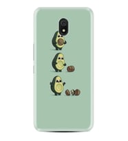 Xiaomi Redmi 8A 8 Pro 9C 9T 10C 11T Pro Kılıf Desenli Silikon Avokadolar1352