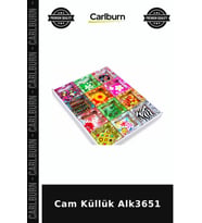 Özel Üretim Şık Modern Ev Aksesuarı Masaüstü Dekoratif Cam Küllük Alk3651