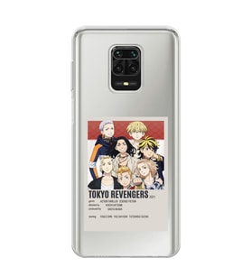 Redmi Note 9 Pro / 9s Uyumlu Tokyo Revengers Poster Tasarımlı Şeffaf Telefon Kılıfı
