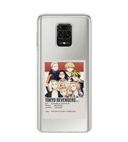 Redmi Note 9 Pro / 9s Uyumlu Tokyo Revengers Poster Tasarımlı Şeffaf Telefon Kılıfı