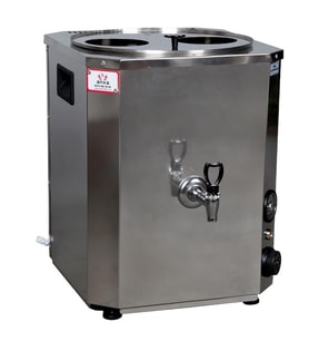 Anka Yeni Nesil Çay Makinesi 2 Demlikli 25 Litre Inox