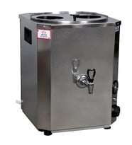 Anka Yeni Nesil Çay Makinesi 2 Demlikli 25 Litre Inox